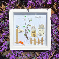 Unique Medium Pebble art by Local Artist