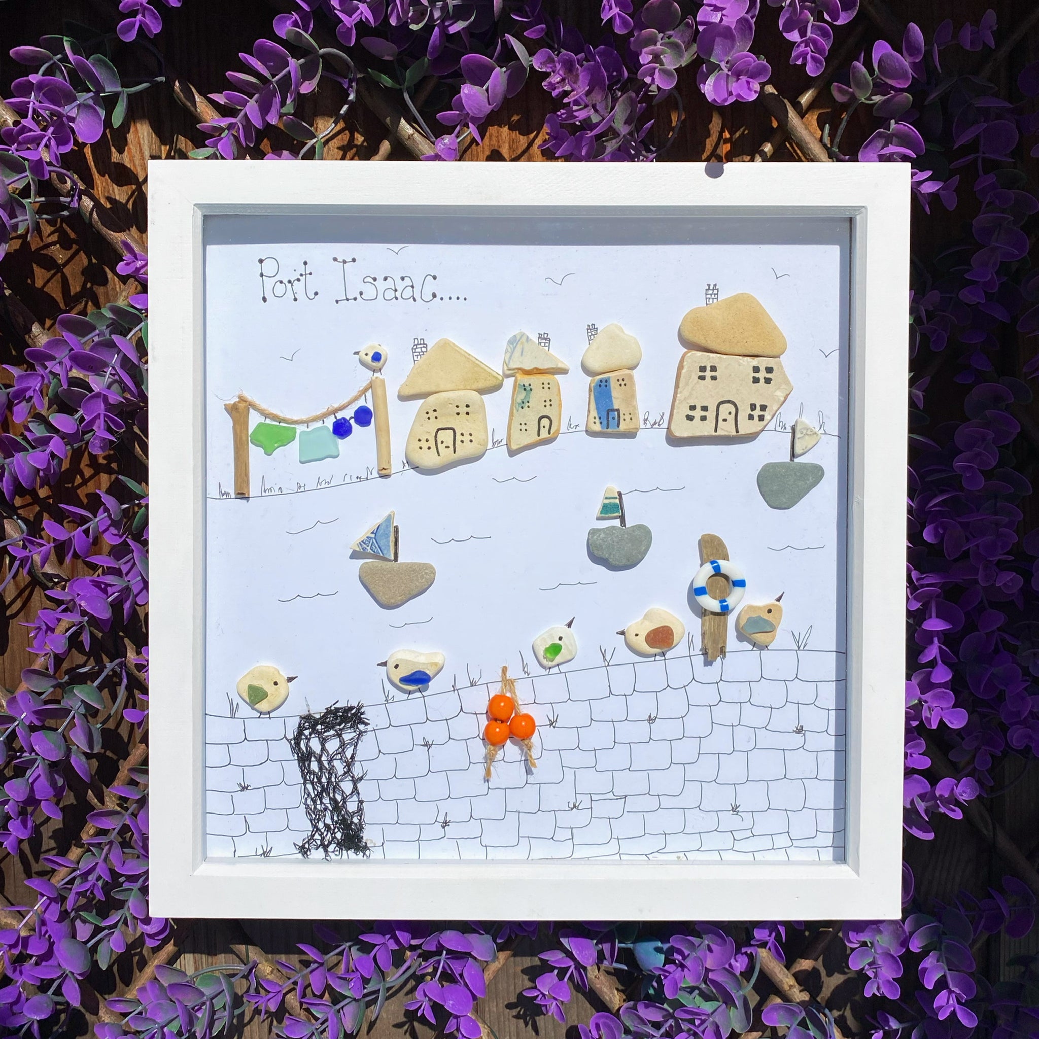 Unique Large Pebble art by Local Artist – Maggie's Mobile Barista