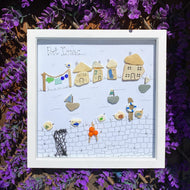 Unique Large Pebble art by Local Artist